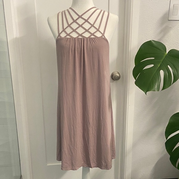 Strappy Mauve Sleeveless Dress, size S, Daytrip brand. NWT - Picture 2 of 13